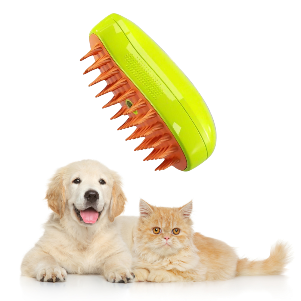 WhiskerWaves™ Steamy Pet Brush