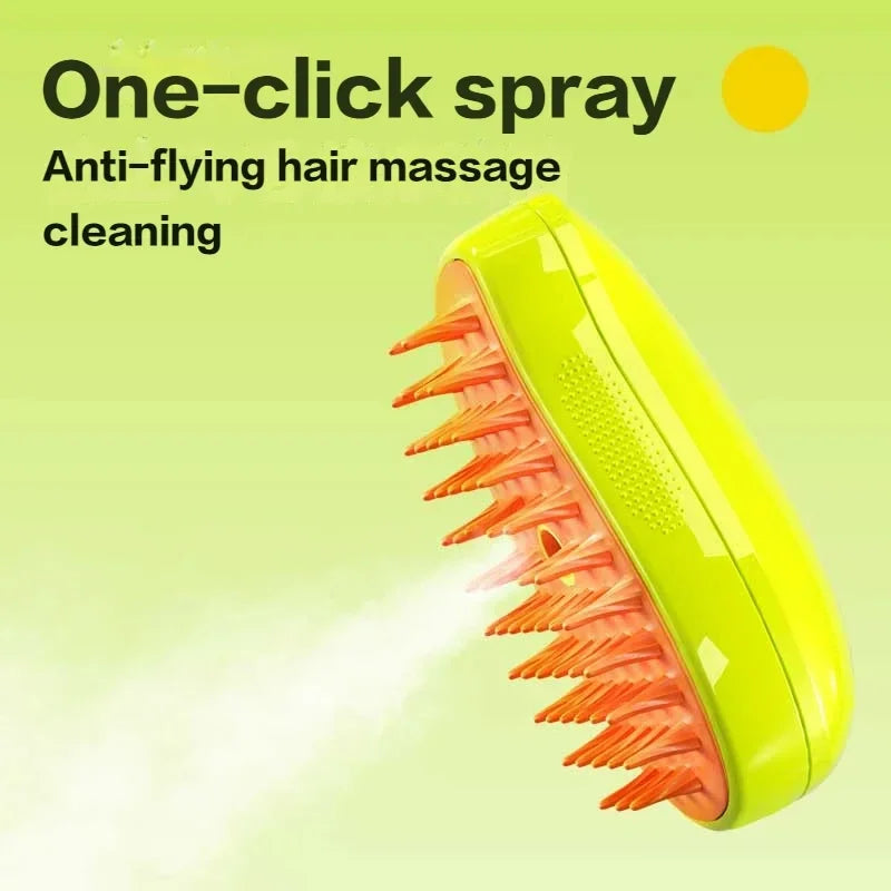 WhiskerWaves™ Steamy Pet Brush