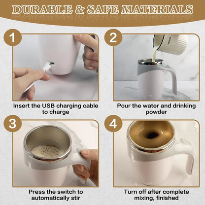 Magic WhirlyMug™ Effortless Mix & Sip