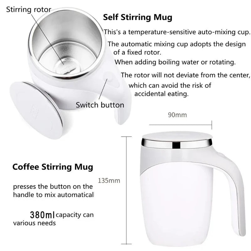 Magic WhirlyMug™ Effortless Mix & Sip