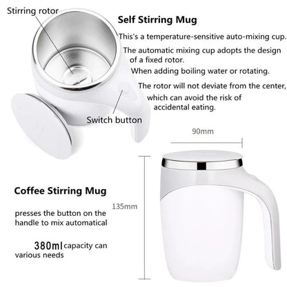 Magic WhirlyMug™ Effortless Mix & Sip