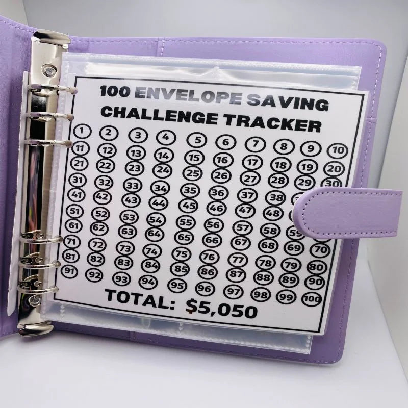 Cash-Saver Challenge Binder